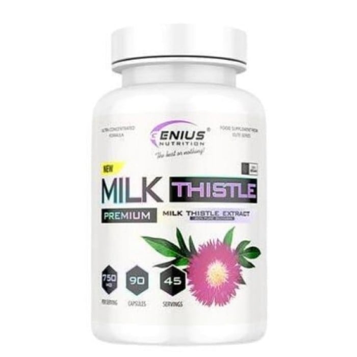 Genius Nutrition Milk Thistle 90 капсули